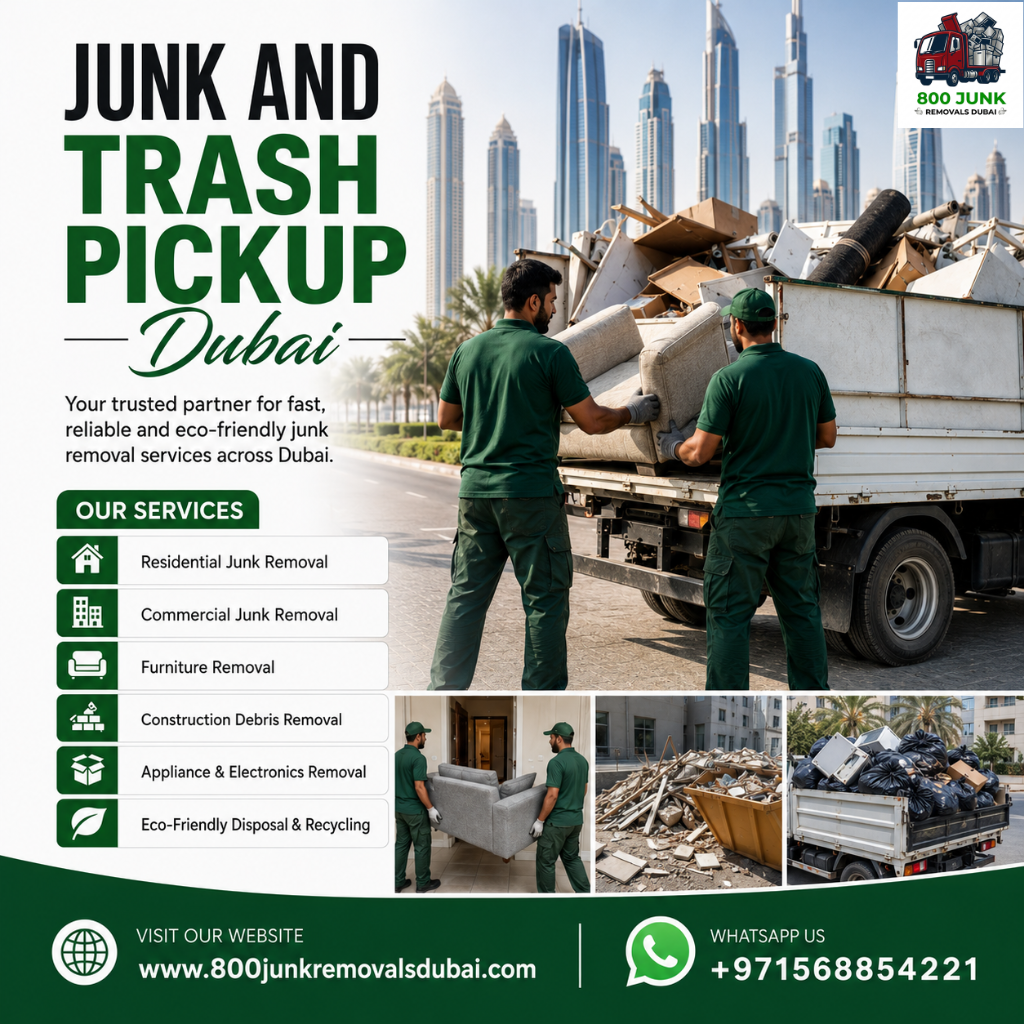 Junk And Trash Pickup Dubai