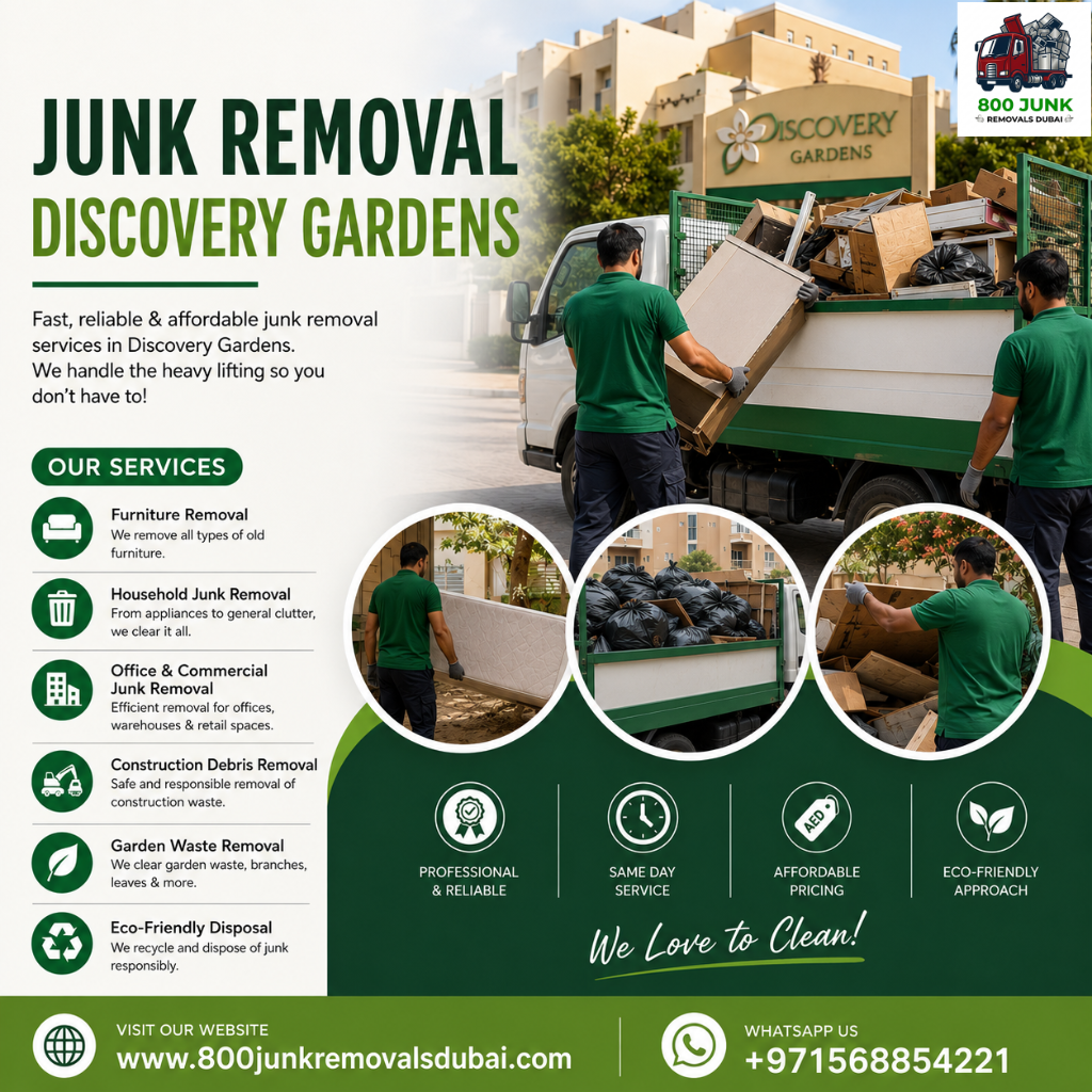 Junk Removal Discovery Gardens