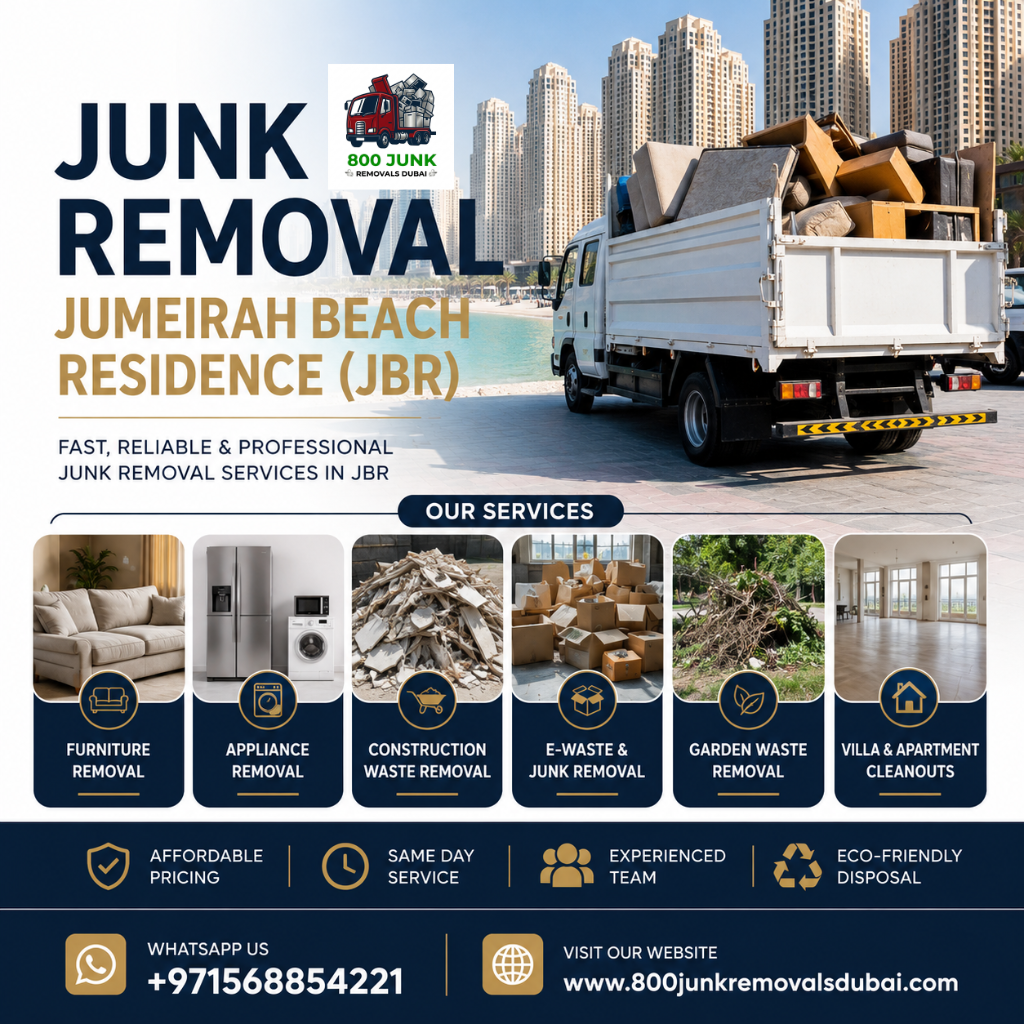 Junk Removal Jumeirah Beach Residence (JBR)