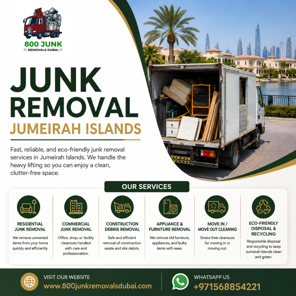 Junk Removal Jumeirah Islands