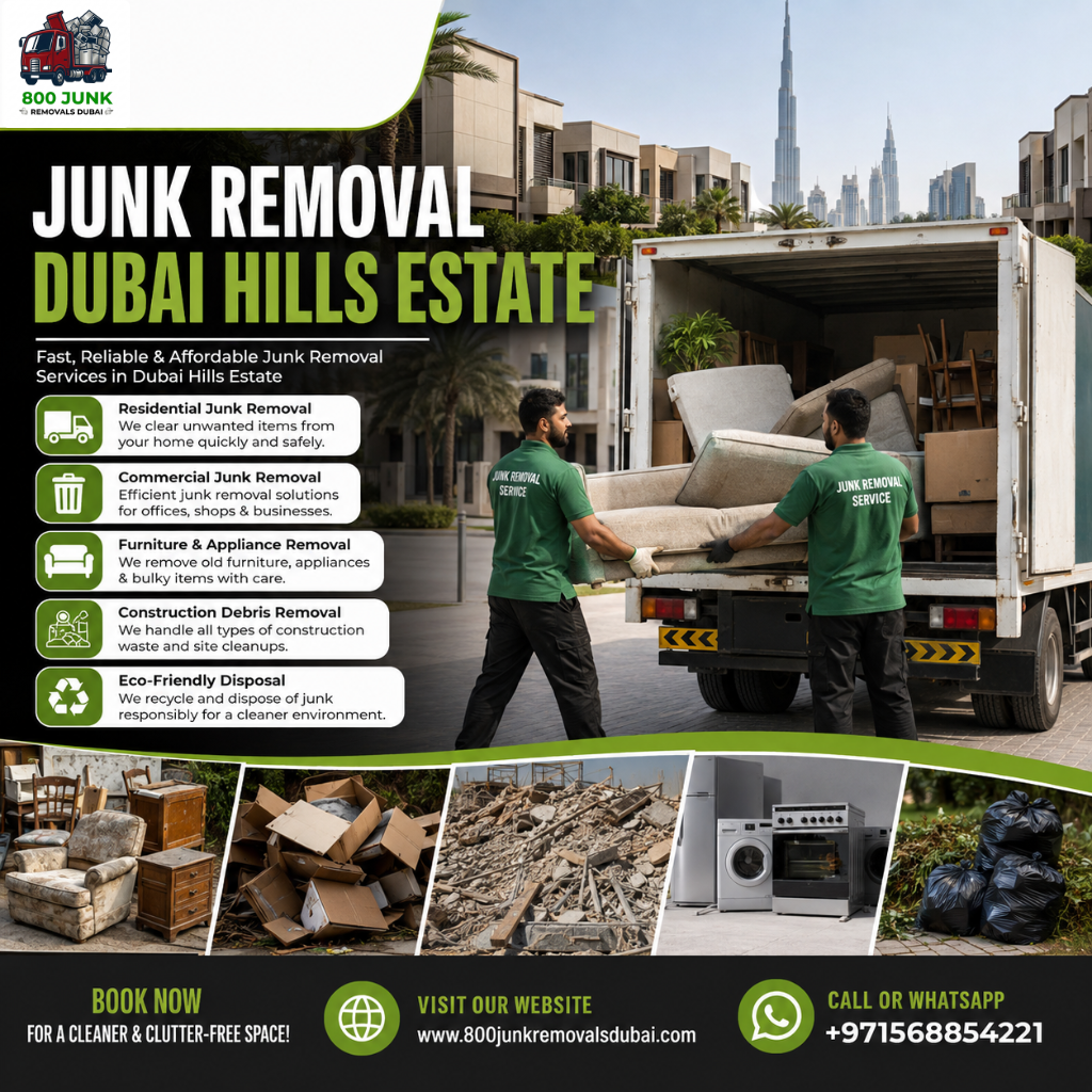Junk Removal Dubai Hills Estate